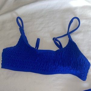 showpo royal blue bikini - top